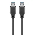 USB 3.0 Verbindungskabel SuperSpeed Datenkabel Kabel A-Stecker / A-Stecker 1m