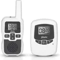 Alecto DBX-80 - Babyphone mit Reichweite von bis zu 3.000 Metern, weiß/anthrazit - Weiß