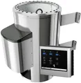 welltime Plug & Play Saunaofen, 3,6 kW, externe Steuerung, (1-St), mit Steinen