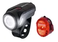 SIGMA Fahrradbeleuchtung Fahrradlampe Aura 35 Set 17360 Leuchtstärke 35 Lux StVZO Zulassung