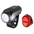 Sigma Licht Akku-Beleuchtungsset AURA 35 USB & NUGGET II, Sigma, schwarz, 35 lx