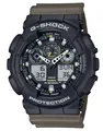 CASIO G-SHOCK   GA-100TU-1A3ER Analog Digital Digi Herren Uhr NEU