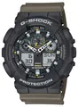 CASIO G-Shock Classic Herrenuhr Oliv/Schwarz GA-100TU-1A3ER
