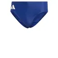 adidas Herren Solid Swim Trunks, Dark Blue/White, 34