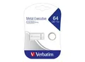 Verbatim USB-Stick 64GB 2.0 Metal Executive 98750 si (15-020-333)