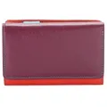 Mywalit Medium Tri-fold Geldbörse I Leder 14 cm  rot