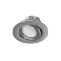 WiFi LED Einbaustrahler, 5W, Sprach-/Appsteuerung, dimmbar, Nickel