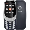 Nokia 33102G Unlocked Mobiltelefon 2,4 Zoll Farbdisplay 2MP Bluetooth dark blue - Dunkelblau