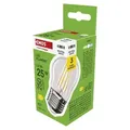 EMOS LED Lampe Edison MiniGlobe, 1,8W Ersatz für 25W Glühbirne, runde Vintage-Glühlampe mit E27 Sockel und Helligkeit 250lm, Neutralweiß 4000K