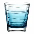 Leonardo Trinkglas Vario Struttura, Becher, Wasserglas, Glas, blau, 250 ml