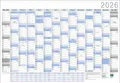 Wandplaner Neutral 2026|Kalender