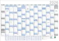 Wandplaner Neutral 2026 | Kalender | 1 S. | Deutsch | 2026 | Weingarten