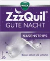 WICK Pharma - Zweigniederla Wick ZzzQuil Gute Nacht Nasenstrips 26 Stück - 26 Pflaster 19380755
