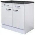 Küchenunterschrank Alba Weiß