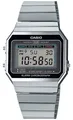 Casio Jahrgang | Silberarmband | Digitales Zifferblatt | A700WE-1AEF Uhr