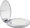 AILORIA MAQUILLAGE - Taschenspiegel mit dimmbarer LED-Beleuchtung (USB) WEIß