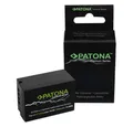 Patona Akku für Fuji NP-T125 NPT-125 Kamera-Akku Ersatzakku Kameraakku 1300 mAh (10,8 V, 1 St), GFX-50S GFX50S GFX-100 GFX100 Fujifilm