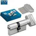 Basi - V55 - Profil-Knaufzylinder - K30/30 mm - Verschiedenschließend