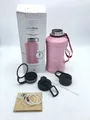 BeMaxx Trinkflasche Edelstahl 2,2 Liter, Rosa