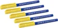 GENIE QUICKTESTER Geldscheinprüfstift 5er Set – Falschgeld Prüfer Stift für Euro & Dollar – Banknoten prüfen in Sekunden – Fake Money Detector – Geldschein Tester für Kasse, Gastronomie & Einzelhandel