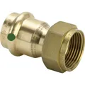 Viega Sanpress Verschraubung 380885 15 mm x G 1/2, Siliziumbronze,
