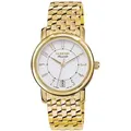 Dugena Damen-Armbanduhr Rondo Petit Arabica, Quarz, Edelstahl, Saphirglas, 5 bar