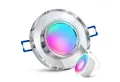 SSC-LUXon LED Einbaustrahler Einbaustrahler ALINA flach rund mit WLAN RGB LED Lampe 4W dimmbar, Smart