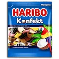 Maxipack Haribo Konfekt XXL 1 x 500g Lakritzkonfekt mit Kokos-, Kakao-, Karamell- und Frucht-Geschmack, 7-fach sortiert
