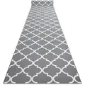 rugsX Läufer, Grau, Textil, Rechteckig, 100x440 cm, Teppiche & Böden, Teppiche, Teppichläufer