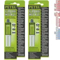 Petec Flüssigmetall 2x 44g 2-Komponenten Epoxidharz-Metall Kleber Spachtel