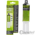 1x PETEC FLÜSSIGMETALL 25ML KNETMASSE FLÜSSIG 2-KOMPNENTEN 2-K EPOXYDHARZ 97425