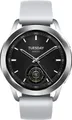 XIAOMI Watch S3 Smartwatch Edelstahl Fluorkautschuk, 22 mm, Silver