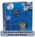 Safe-Album Münzetui TOPset-Album für 20 Euro-Münzen