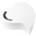 Briefbox / Geschenkbox 'HERZ' - für Geldgeschenke zur Hochzeit - Weiß