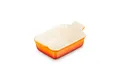 Le Creuset Rechteckige Auflaufform Tradition aus Steinzeug, 19 cm, 1.1 Liter, Ofenrot, 71102190900001