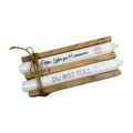 AWASG Kerzen mit Spruch 2er Set - Alles Liebe zur Kommunion du bist Toll - Geschenkkerze Kommunionsgeschenk Mädchen Jungen - Stabkerze mit Kerzentattoo 1. hl. Kommunion