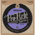 D'ADDARIO EJ44 Pro-Arte Saiten für Klassikgitarre, Nylon, extrastraffe Spannung