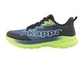 Kappa Sneaker Herren, Farbe:Coal-Lime, Größe:45