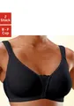petite fleur Soft-BH (Packung, 2 Stück) ohne Bügel mit Spitzen-Details – ideal für große Größen