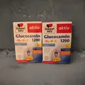 Doppelherz Glucosamin 1200 + D3 + K + C - 30 Tabletten für Knorpelfunktion x2