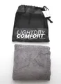 LightDry Mikrofaser Sporthandtuch Backpack Reise-Handtuch - 40x80 cm Grau NEU
