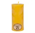 Hahn Kerzenfarm Formkerze Bienenwachs - Stumpenkerze 45x95mm