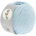 LANA GROSSA Soft Cotton | Weiches Baumwollgarn mit modernem Mikrofaseranteil | Handstrickgarn aus 70% Baumwolle & 30% Polyacryl | 50g Wolle zum Stricken & Häkeln | 140m Garn FB8