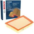 BOSCH LUFTFILTER FILTEREINSATZ F 026 400 374 FUER BMW 1 (F20)