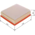 Bosch F 026 400 374 Luftfilter für BMW 1 2 3 4 F30 F80 F34 F31 F33 F83 F32 F82