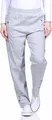 Sommerhose Stretch mit Gummizug 38-54 für Damen leichte Hose gekürzte Beinlänge