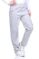 sockenhimmel Sommerhosen Damen - Stretch Hose mit Gummizug - Schlupfhose - luftig leichte Stoffhose - Freizeithose - Größe 38 bis 54 (38-40, Hellgrau)