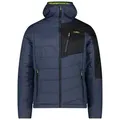 CMP Outdoorjacke CMP Herren Steppjacke MAN JACKET FIX HOOD 34Z1917 blau 46 EU