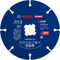 Bosch Professional Zubehör EXPERT X-LOCK Carbide Multi Wheel Trennscheibe, 125x22,23 mm (2608902375)