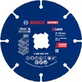 Bosch 1x EXPERT Carbide Multi Wheel Trennscheibe, X-Lock (für Hartholz, Holz mit Nägeln, Ø 125 mm, Professional Zubehör Kleiner Winkelschleifer)